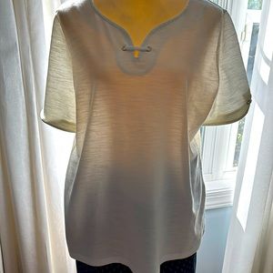 White “sailor” top.